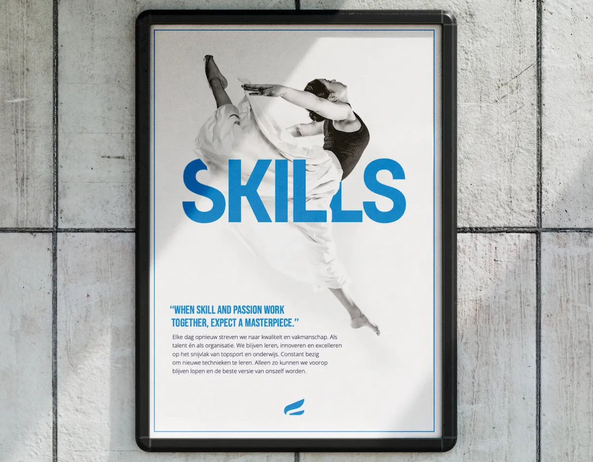 Een nieuwe identiteit voor dé Topsportacademie van Nederland